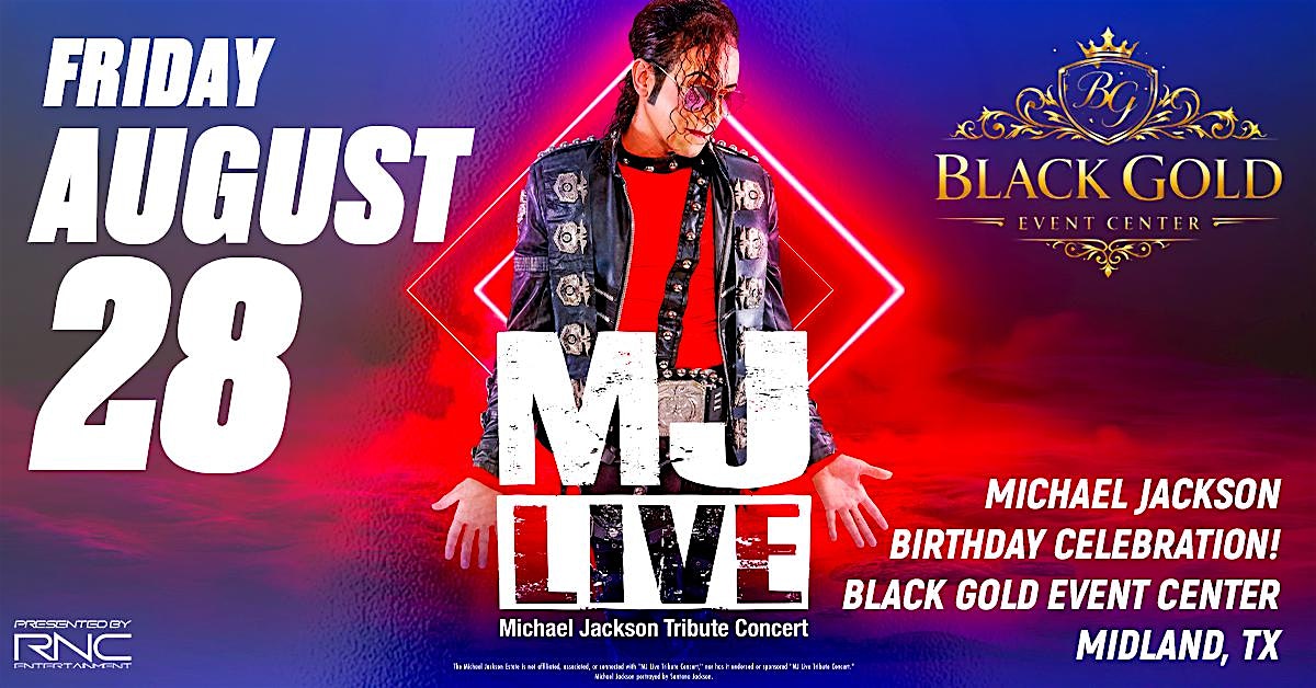 MJ Live – Michael Jackson Tribute Show Starring Santana Jackson