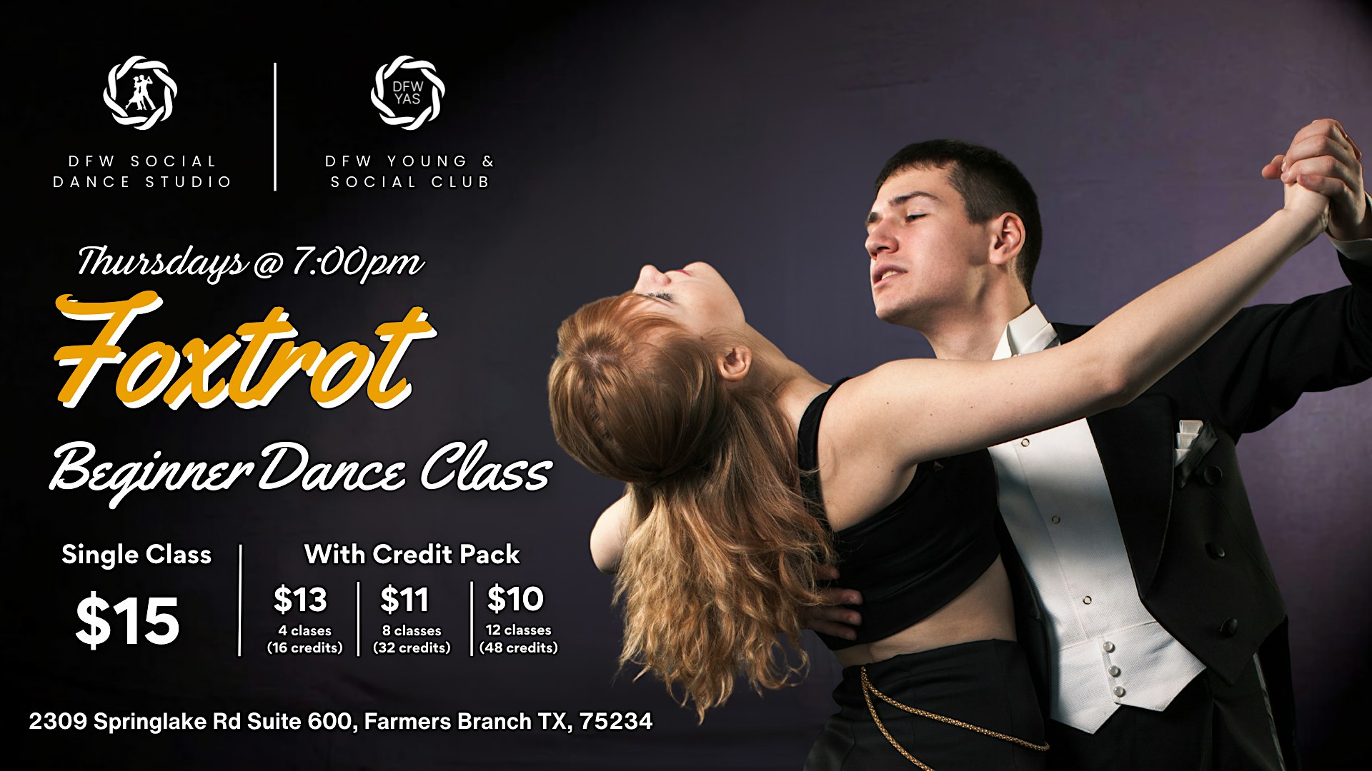 Beginner Foxtrot Dance Class