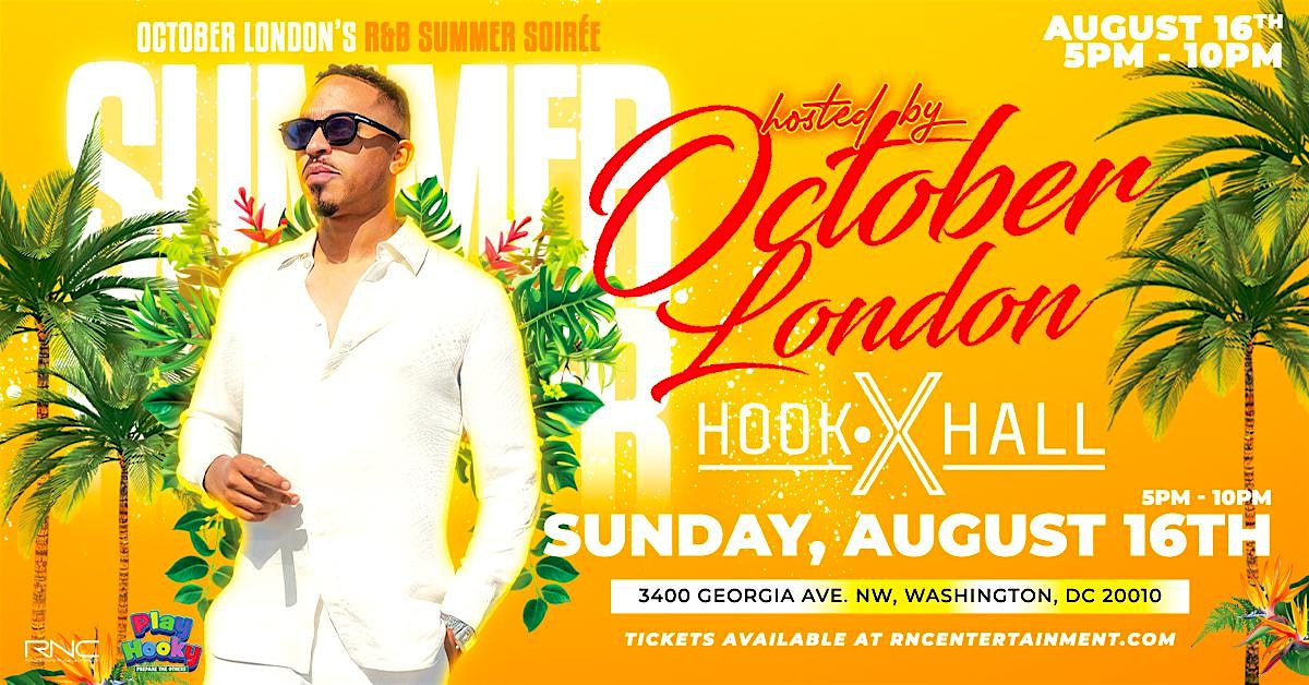 October London's Summer Soirée - Hosted by OCTOBER LONDON