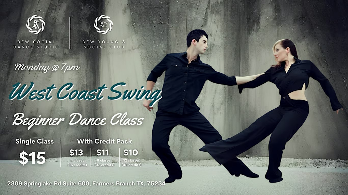 Beginner West Coast Swing Dance Class