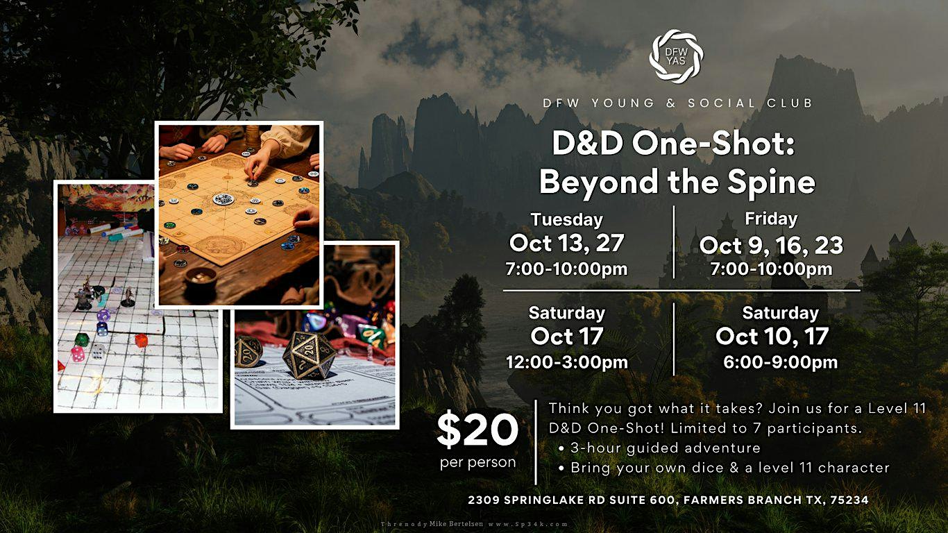 DnD One-Shot: Beyond the Spine | Wardens of the Veil
