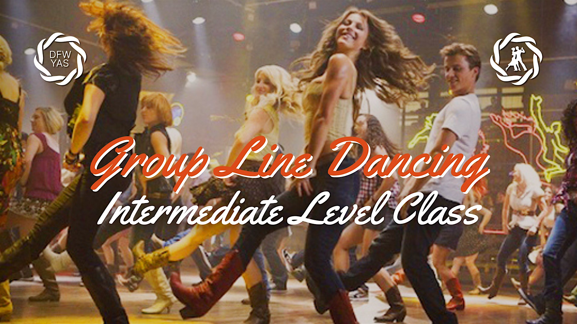 Intermediate Group Line Dance Class (Level 2)